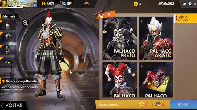 DATA DA NOVA SKIN EVOLUTIVA, NOVO PERSONAGEM DE GRAÇA, INCUBADORA, DINO 2D  - NOVIDADES FREE FIRE 