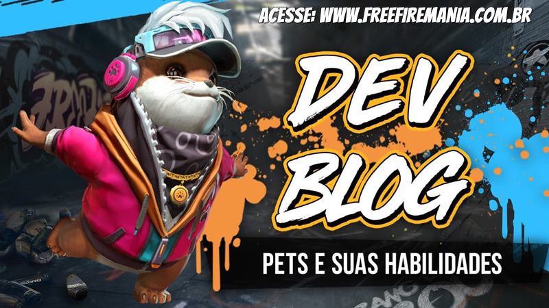 Garena Free Fire - Já pensou criar um pet e ele entrar no jogo? 😱 Nesse  concurso isso será possível e você só precisa enviar um desenho de um Pet  que você