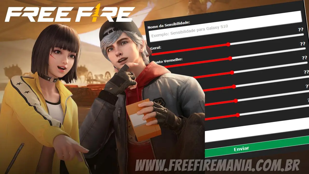 Sensibilidade Free Fire: Gerador de Configurações de jogo para Compartilhar com outros Jogadores