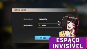 Invisible Name Space (ㅤ): how to put hidden letter code