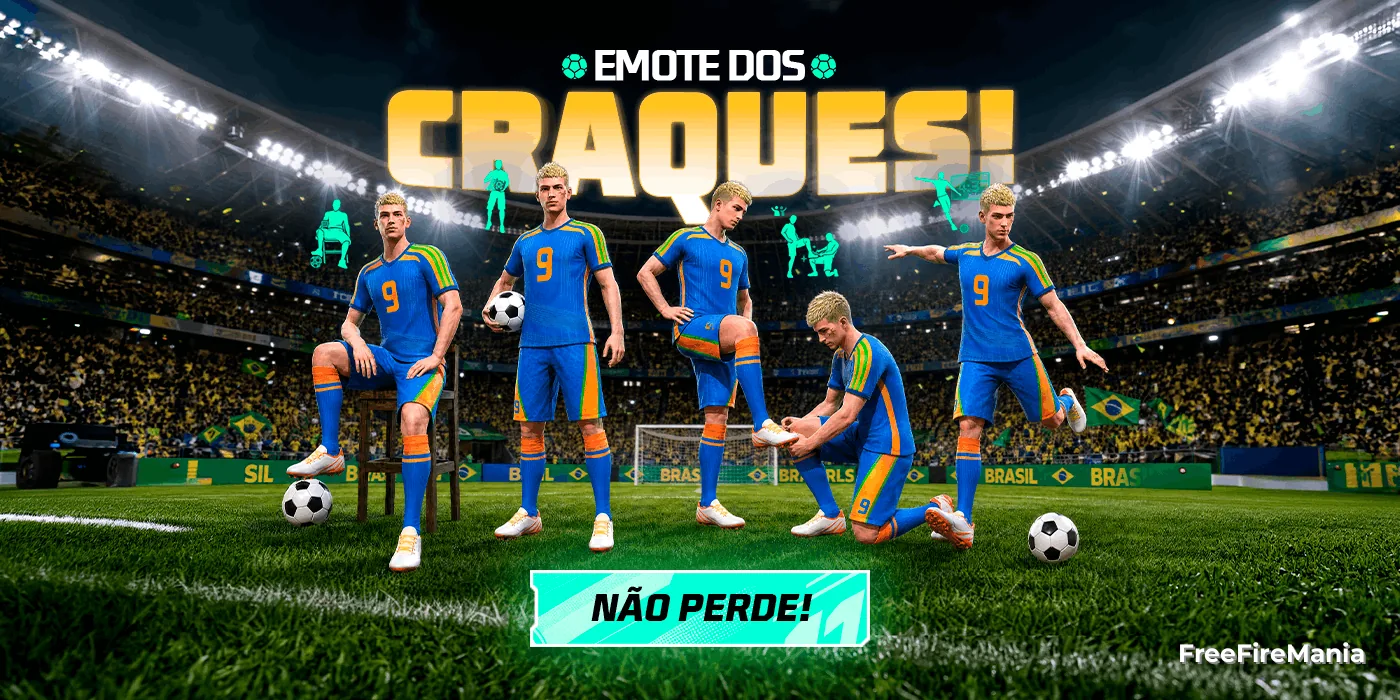 Vira Carta: Emote dos Craques