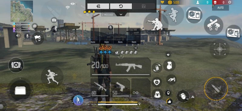 HUD 🚨 apenas 0,1% usa o melhor hud 2 dedos do jogo Free Fire