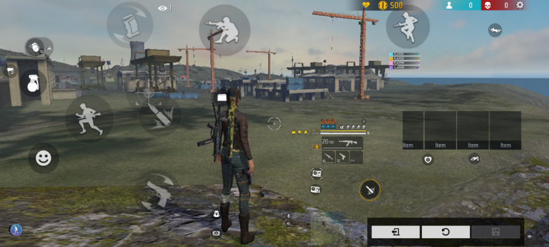 HUD hud 4 dedos do sadx (só colocar o botão de emote e de gelo no lugar certo)