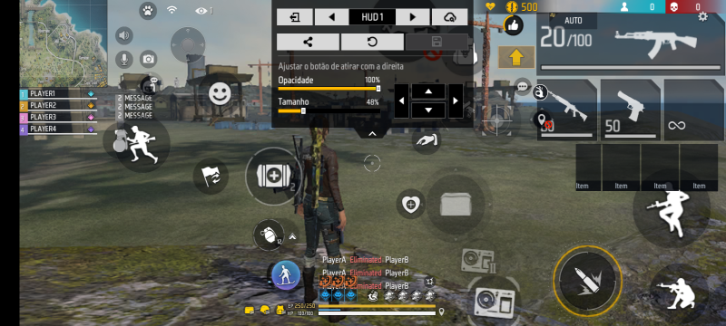 HUD trem nÃo treme nÃo krai