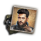 Conjunto Combatente da Lei no Free Fire - item Épico