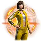 Pacote de Luxo da Kelly no Free Fire - item Épico