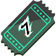 Ticket Aniversário 1 no Free Fire - item Épico