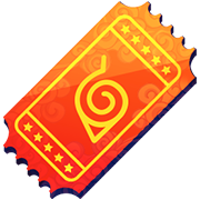 Ticket de Chakra Amarelo no Free Fire - item Mítico