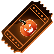 Ticket do Dia das Bruxas no Free Fire - item Mítico