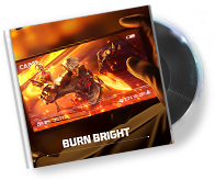 Burn Bright no Free Fire - item Épico