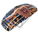 Paraquedas - Noite de Nocaute no Free Fire - item Épico