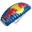 Paraquedas - Energia Red Bull