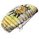 Paraquedas - Fascínio Dourado no Free Fire - item Épico