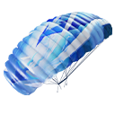 Paraquedas - Joias de Papel