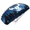 Paraquedas - Espacial no Free Fire - item Épico