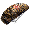 Paraquedas - Professor Louco no Free Fire - item Épico