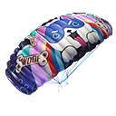 Paraquedas - Lobinho de Inverno no Free Fire - item Épico