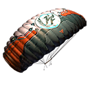 Paraquedas - Mercenário no Free Fire - item Épico