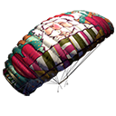 Paraquedas - Velho no Free Fire - item Épico