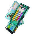 Prancha - Estojo Escolar no Free Fire - item Mítico