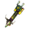 Prancha - Radioativa no Free Fire - item Mítico