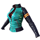 Jaqueta Verde(Fminino) no Free Fire - item Raro