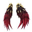 Mochila - Anjo Rubro no Free Fire - item Épico