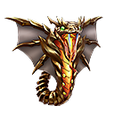 Mochila - Boitatá no Free Fire - item Mítico