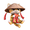 Mochila - Gatinho da Fortuna no Free Fire - item Épico