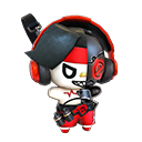 Mochila - Fantoche no Free Fire - item Mítico