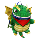 Mochila - Dilofossauro no Free Fire - item Épico