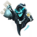 Mochila - Penumbra no Free Fire - item Mítico