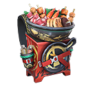 Mochila - Banquete da Dinastia no Free Fire - item Mítico