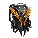 Mochila - Astro Leão no Free Fire - item Mítico