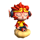 Mochila - Meditação na Nuvem no Free Fire - item Épico