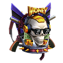 Mochila - Mortal no Free Fire - item Mítico