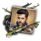 Pacote de Armas e Personagens no Free Fire - item Épico