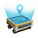 Espólio - Robozin de Entrega no Free Fire - item Mítico