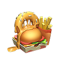 Espólio - Búrguer com Fritas