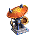 Espólio - Monstro Estiloso no Free Fire - item Épico