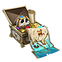 Espólio - Ouro do Viajante no Free Fire - item Mítico