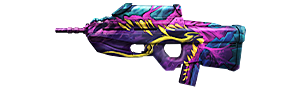 F2000 - Pavor Violeta no Free Fire - item Raro