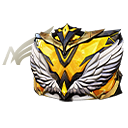 Parede de Gel - Angelical Dourada