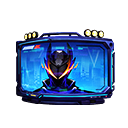 Parede de Gel - Confronto Noturno no Free Fire - item Mítico+