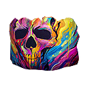 Parede de Gel - Explosão de Cores no Free Fire - item Raro