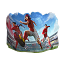 Parede de Gel - Seleção da Indonésia no Free Fire - item Raro