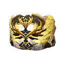 Parede de Gel - Fascínio Dourado no Free Fire - item Raro