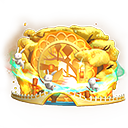 Parede de Gel - Coelho no Outono