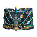 Parede de Gel - Pavão Majestoso no Free Fire - item Mítico