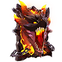 Livro Cromado Dracônico no Free Fire - item Mítico+